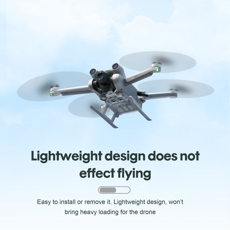 STARTRC Klappbares Anti-Fall Anti-Schmutz Erhöhtes Landegestell Trainingsgestell für DJI Mini 3 Pro, Für DJI Mini 3 Pro