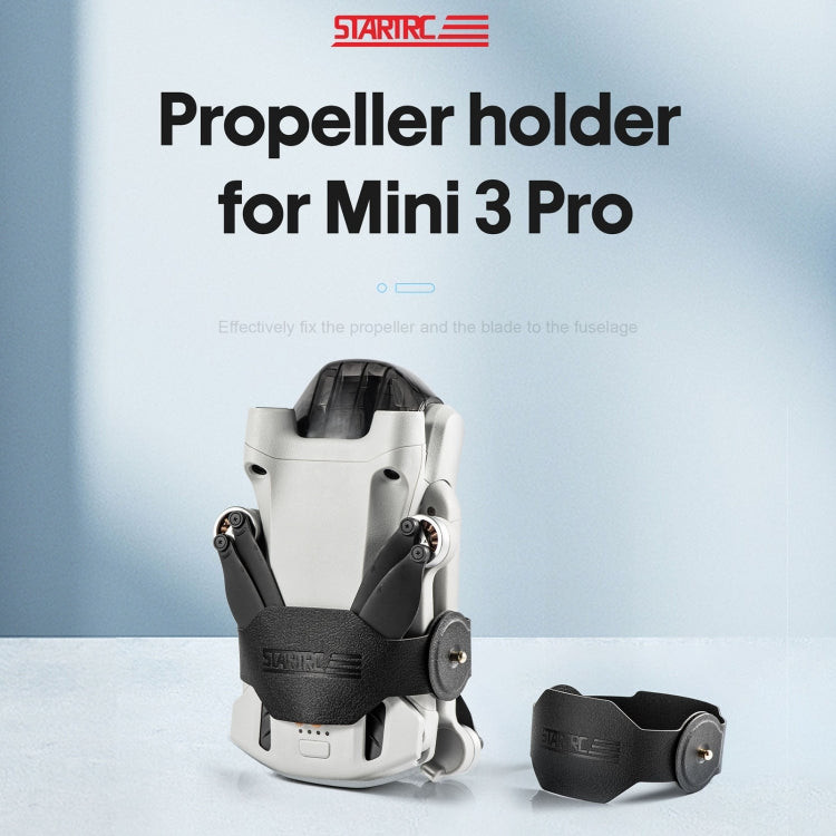 STARTRC Drohnen PU Propellerhalter Propellerstabilisator für DJI Mini 3 Pro, Für DJI Mini 3 Pro