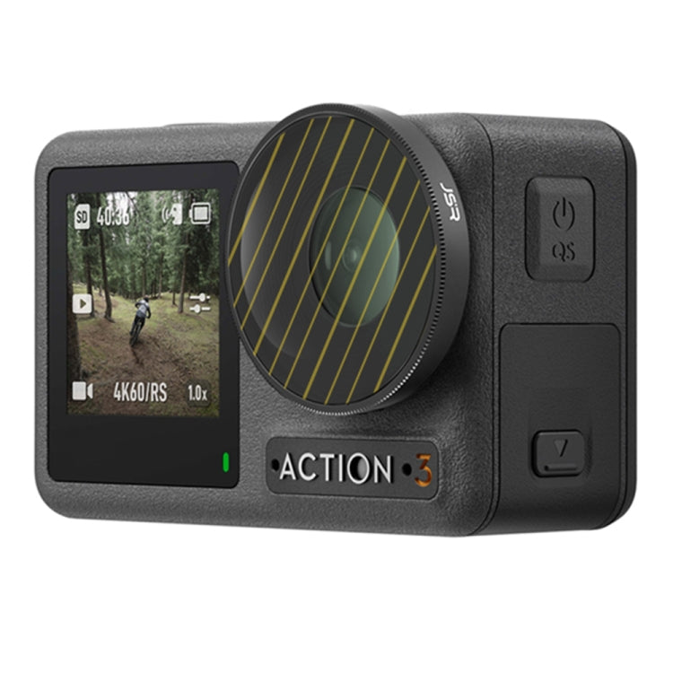 JSR Streak Drawing Lensfilter für DJI Osmo Action 3, Streak Gold, Streak Blue