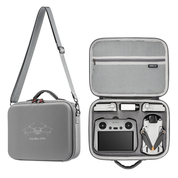 STARTRC Wasserdichte Schulter-Aufbewahrungstasche/Handtasche für DJI Mini 3 Pro / RC mit Bildschirm (Grau)