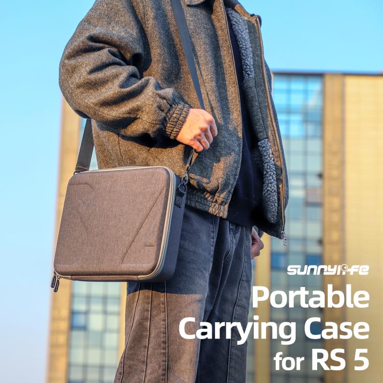 Für DJI RS 5 Sunnylife Multifunktionale Tragetasche Handtasche Umhängetaschen Crossbody Aufbewahrungstasche, Für DJI RS 5