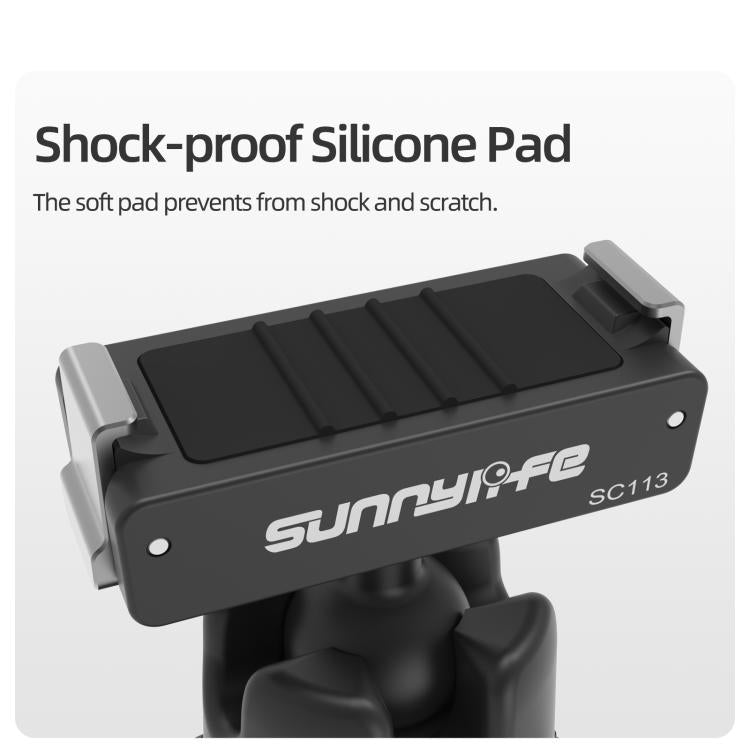 Sunnylife Dual-Direction magnetische Schnellverschluss-Kugelgelenk-Adapterhalterung, 360° drehbarer Saugnapfhalterung für DJI Osmo Nano / Action 6, für DJI Osmo Nano / Action 6