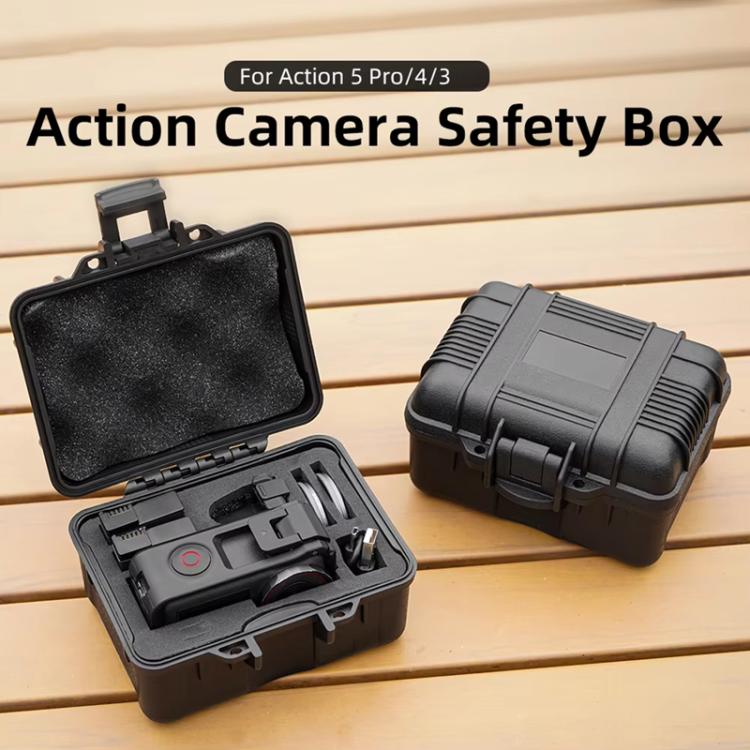 For DJI OSMO Action 5 Pro / 4 / 3 Camera Hard Storage Box Bag Protective Case, For DJI OSMO Action 5 Pro / 4 / 3