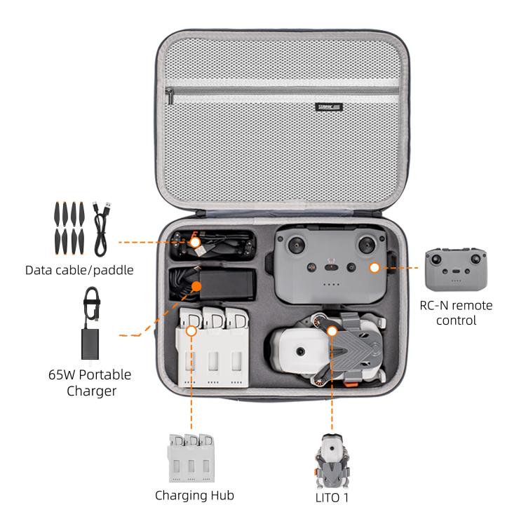 Für DJI Lito 1 / X1 STARTRC Umhängetasche Integrierte Handtasche