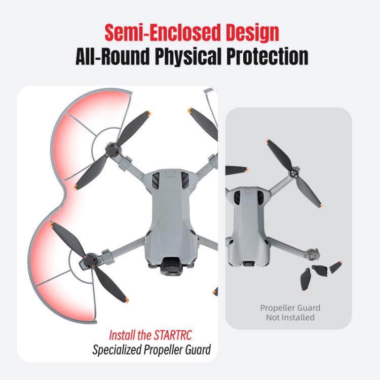 Für DJI Mini 5 Pro STARTRC Drohnen-Propellerschutzring Kollisionsschutzring, Für DJI Mini 5 Pro