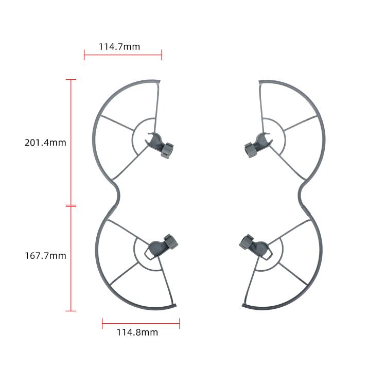Für DJI Mini 5 Pro STARTRC Drohnen-Propellerschutzring Kollisionsschutzring, Für DJI Mini 5 Pro