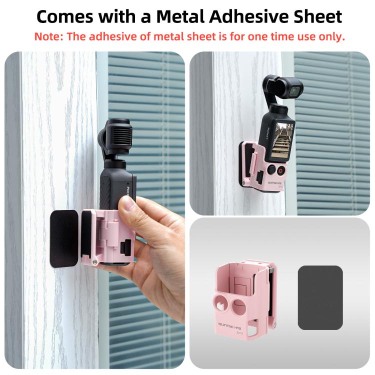 Für DJI Osmo Pocket 4 / 3 Sunnylife Multifunktionale magnetische Halterung Tischfuß Halterung Winkel verstellbarer Ständer, OP4-ZJ152