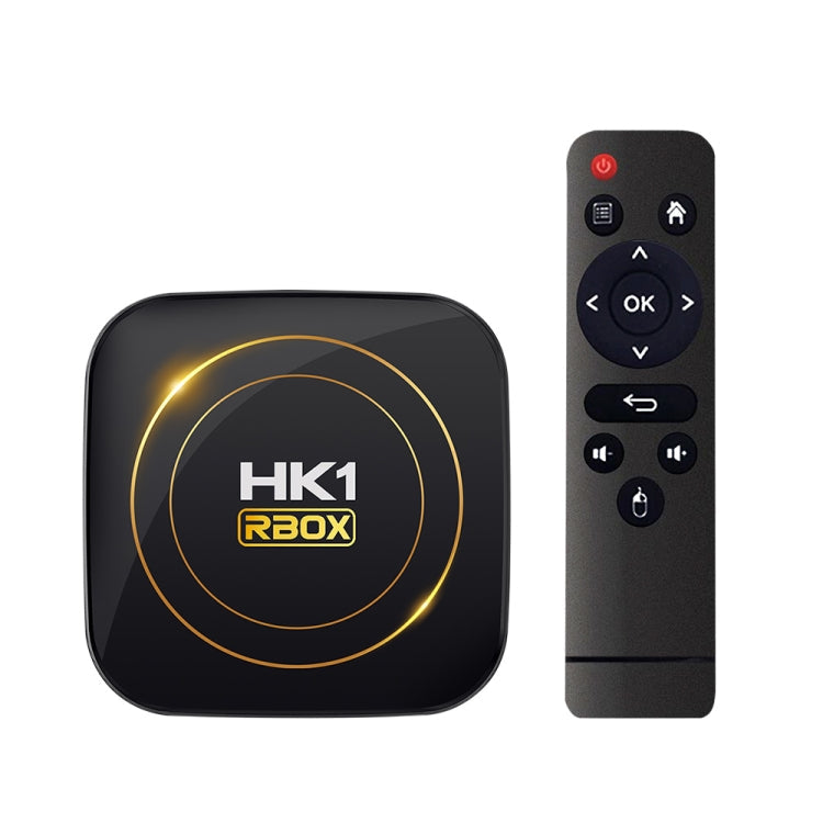 HK1 RBOX-H8S 4K Ultra HD Android 12.0 Smart TV Box mit Fernbedienung, Allwinner H618 Quad-Core, 2GB+16GB, 2GB+16GB
