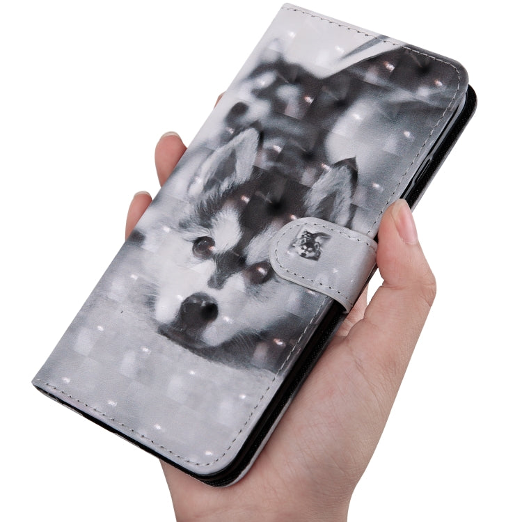 3D-Muster Bemalte Hülle mit Klappfunktion, TPU + PU-Leder, mit Ständer, Kartenfächern & Geldbörse, für iPhone XS Max, für iPhone X / XS
