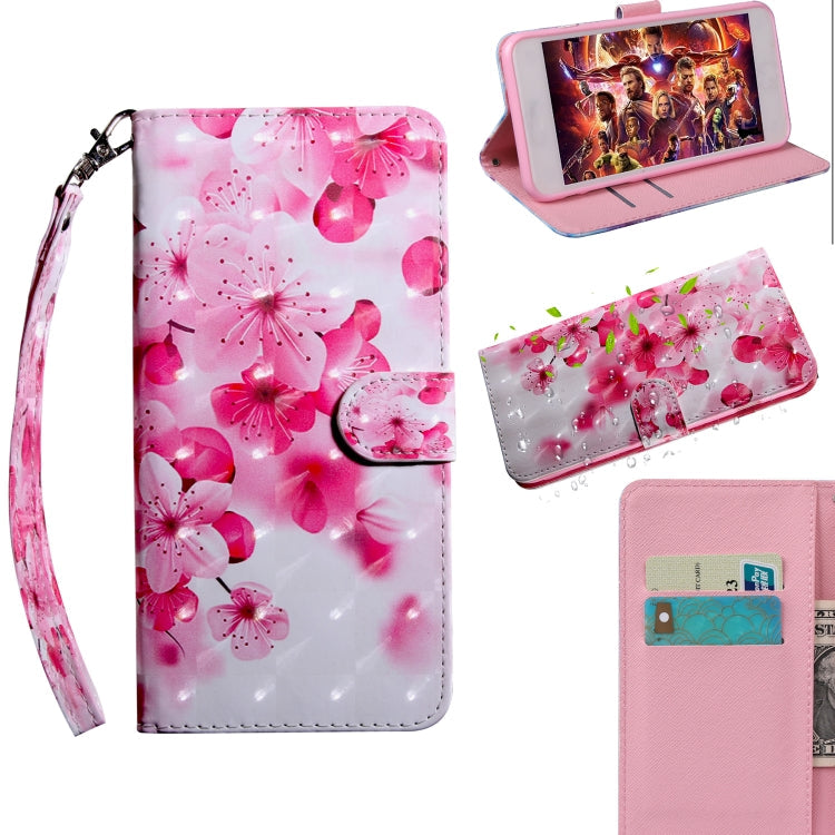 3D Painting Pattern Coloured Drawing Horizontal Flip TPU + PU Leather Case with Holder & Card Slots & Wallet, For Huawei P20 Pro, For Huawei Y5