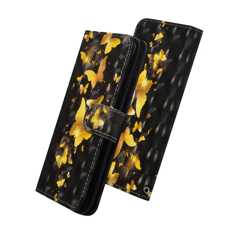 3D Painting Pattern Coloured Drawing Horizontal Flip TPU + PU Leather Case with Holder & Card Slots & Wallet, For Google Pixel 3A, For Google Pixel 3A XL