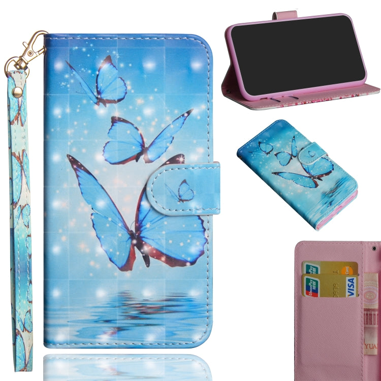 3D Painting Pattern Horizontal Flip TPU + PU Leather Case with Holder & Card Slots & Wallet, For Huawei Mate 20 Lite, For Huawei Honor 20i