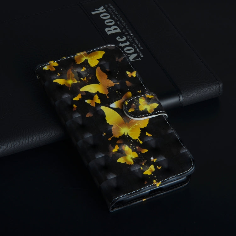 3D Painting Pattern Horizontal Flip TPU + PU Leather Case with Holder & Card Slots & Wallet, For Huawei Y7 (2019) / Y7 Pro (2019) / Y7 Prime (2019), For Huawei Honor 8X