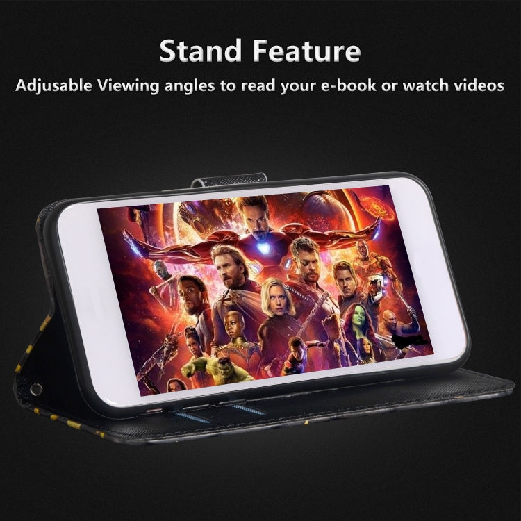 3D Painting Pattern Horizontal Flip TPU + PU Leather Case with Holder & Card Slots & Wallet, For Huawei Y7 (2019) / Y7 Pro (2019) / Y7 Prime (2019), For Huawei Honor 8X