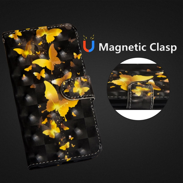 3D Painting Pattern Horizontal Flip TPU + PU Leather Case with Holder & Card Slots & Wallet, For Huawei Y7 (2019) / Y7 Pro (2019) / Y7 Prime (2019), For Huawei Honor 8X