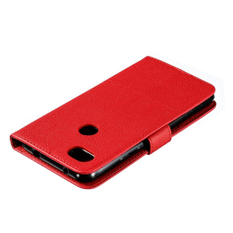 Feather Pattern Litchi Texture Horizontal Flip Leather Case with Wallet & Holder & Card Slots, For Google Pixel 3a XL, For Google Pixel 4