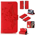 Feather Pattern Litchi Texture Horizontal Flip Leather Case with Wallet & Holder & Card Slots, For Huawei Y5 (2019) / Honor 8S, For Huawei Y6 (2019) / Honor Play 8A, For Huawei Y7 (2019), For Huawei Y9 (2019)