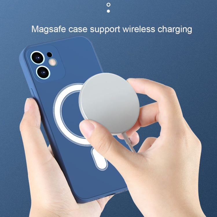 Silikon-Schutzhülle mit MagSafe, stoßfest, für iPhone 12 Pro Max