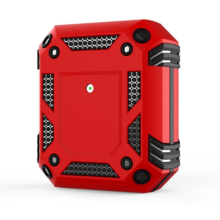 Iron Man Four-corner Shockproof Earphone Protective Cover For AirPods 1 / 2, For AirPods 1 / 2