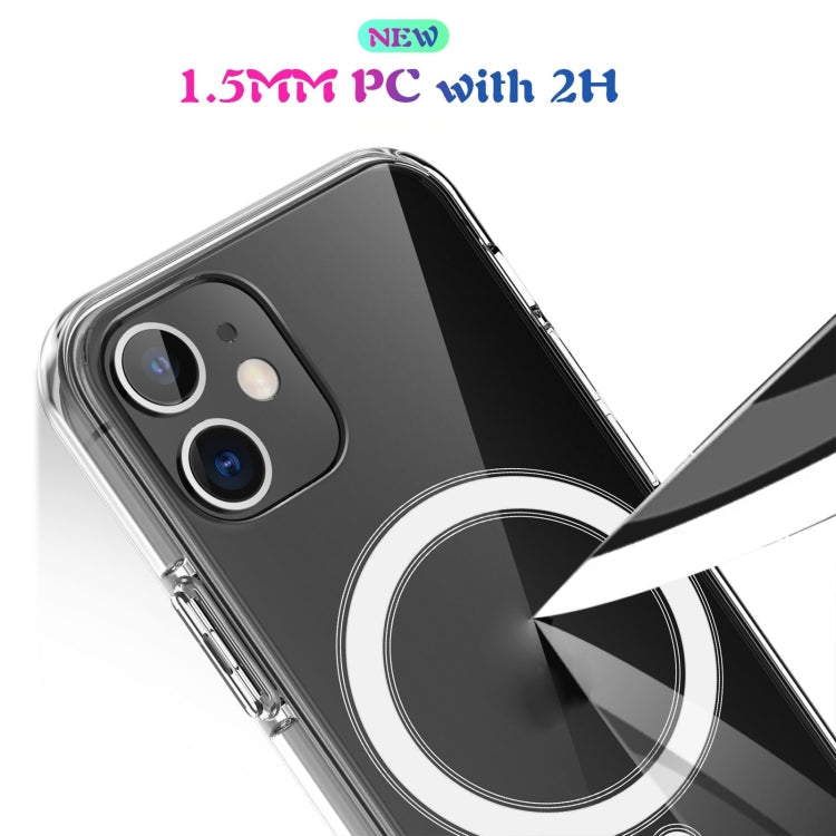 MagSafe-Hülle, schlichtes Magnetring-Design, rundum geschützte, kristallklare Acryl-PC + TPU-stoßfeste Hülle, für iPhone X / XS, für iPhone XR, für iPhone XS Max
