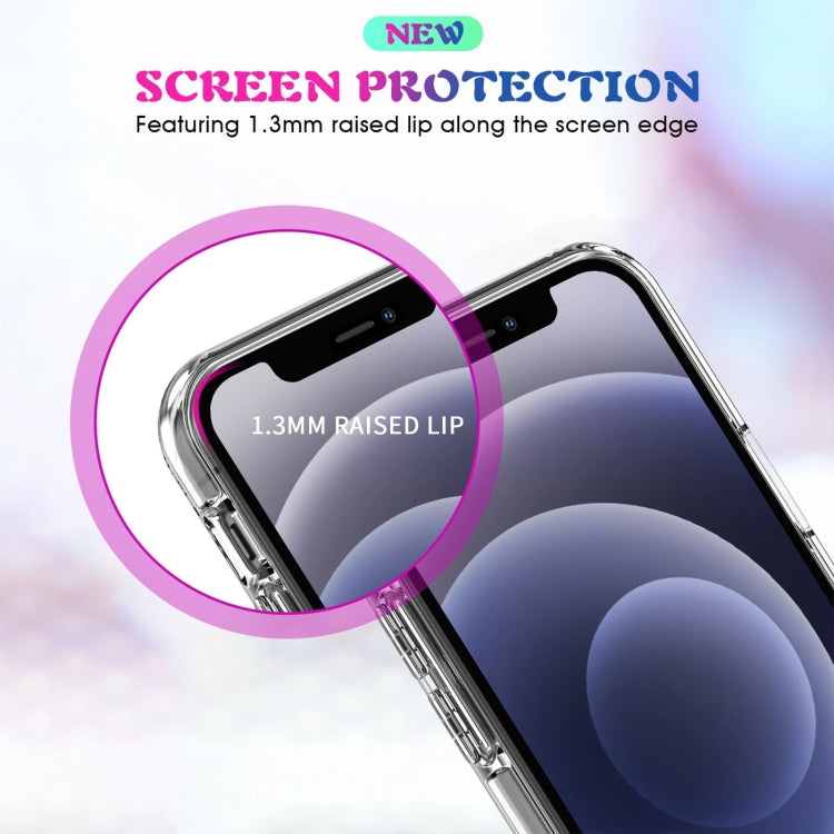 MagSafe-Hülle, schlichtes Magnetring-Design, rundum geschützte, kristallklare Acryl-PC + TPU-stoßfeste Hülle, für iPhone X / XS, für iPhone XR, für iPhone XS Max