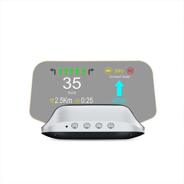 C3 OBD2 + GPS Mode Car Head-up Display HUD Overspeed / Speed / Water Temperature Too High / Voltage Too Low / Engine Failure Alarm / Fatigue Driving Reminder / Navigation Function, C3
