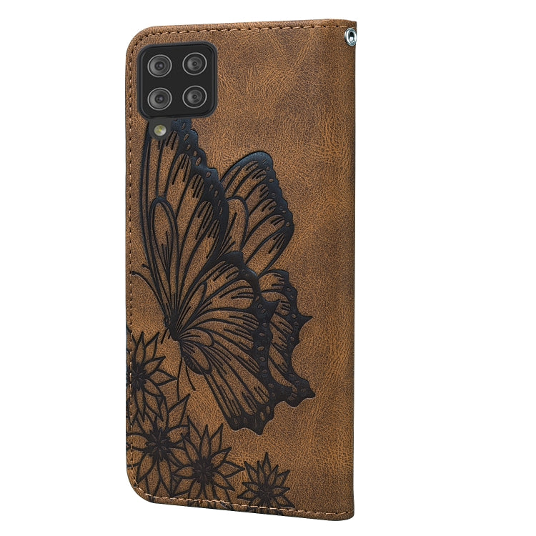 Retro Skin Feel Butterflies Embossing Horizontal Flip Leather Case with Holder & Card Slots & Wallet, For Samsung Galaxy A42 5G, For Samsung Galaxy A51, For Samsung Galaxy A71, For Samsung Galaxy Note20 Ultra