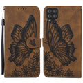 Retro Skin Feel Butterflies Embossing Horizontal Flip Leather Case with Holder & Card Slots & Wallet, For Samsung Galaxy A42 5G, For Samsung Galaxy A51, For Samsung Galaxy A71, For Samsung Galaxy Note20 Ultra