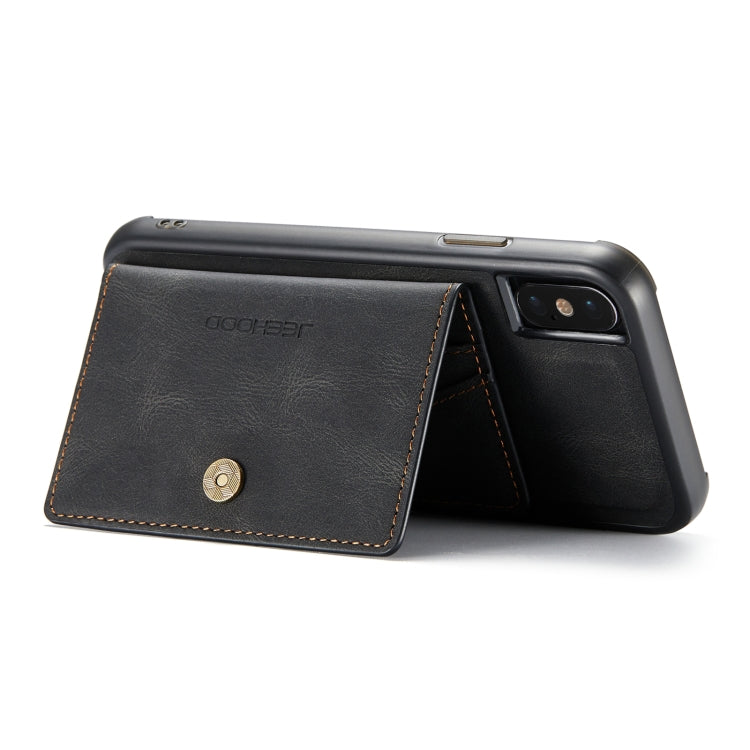 JEEHOOD Retro Magnetische abnehmbare Schutzhülle mit Brieftasche & Kartenfach & Halter, für iPhone XS Max, für iPhone 11 Pro, für iPhone 11, für iPhone 11 Pro Max