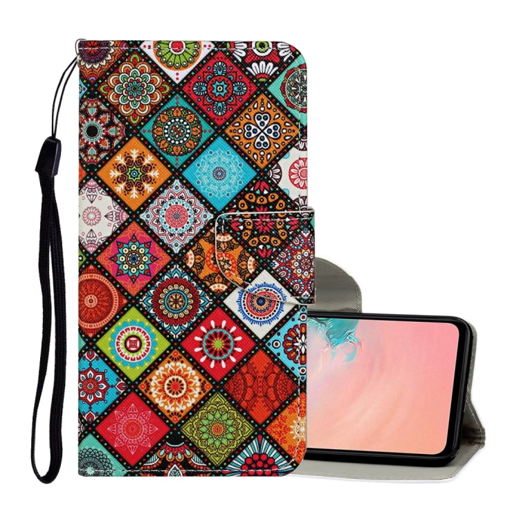 Colored Drawing Pattern Horizontal Flip Leather Case with Holder & Card Slots & Wallet & Lanyard, For Samsung Galaxy A02s (US Edition), For Samsung Galaxy A02s(EU Edition)
