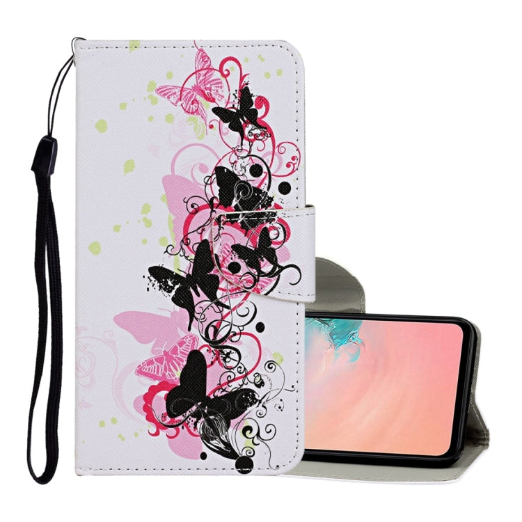 Colored Drawing Pattern Horizontal Flip Leather Case with Holder & Card Slots & Wallet & Lanyard, For Samsung Galaxy A02s (US Edition), For Samsung Galaxy A02s(EU Edition)
