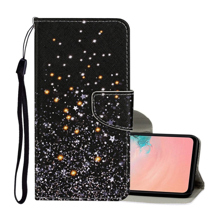 Colored Drawing Pattern Horizontal Flip Leather Case with Holder & Card Slots & Wallet & Lanyard, For Samsung Galaxy A12, For Samsung Galaxy A32 5G