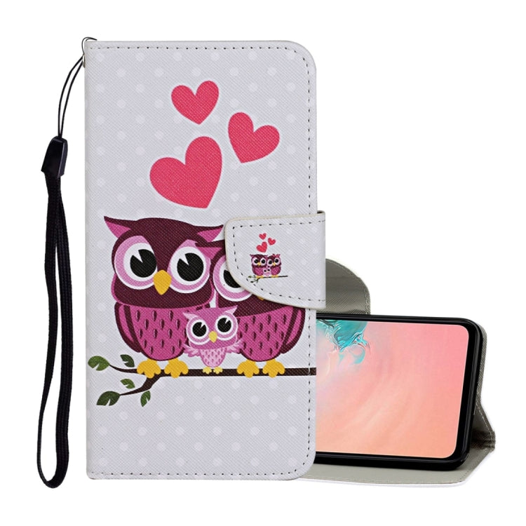Colored Drawing Pattern Horizontal Flip Leather Case with Holder & Card Slots & Wallet & Lanyard, For Samsung Galaxy A52 5G / 4G, For Samsung Galaxy S21 5G