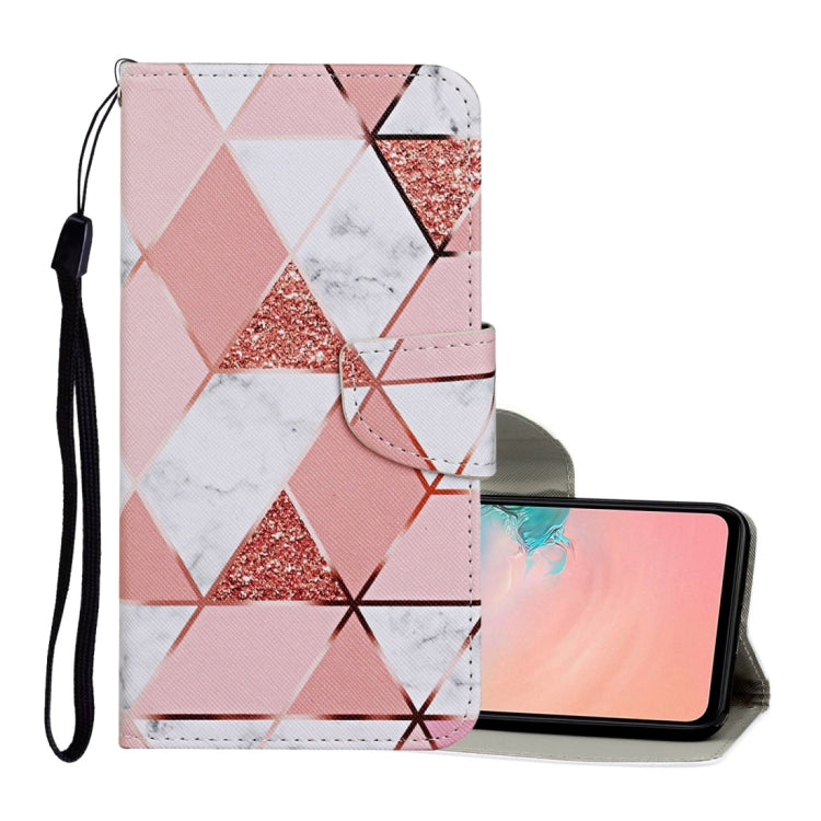 Colored Drawing Pattern Horizontal Flip Leather Case with Holder & Card Slots & Wallet & Lanyard, For Samsung Galaxy S21+ 5G, For Samsung Galaxy S21 Ultra 5G