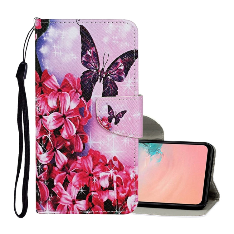Colored Drawing Pattern Horizontal Flip Leather Case with Holder & Card Slots & Wallet & Lanyard, For Samsung Galaxy S21+ 5G, For Samsung Galaxy S21 Ultra 5G