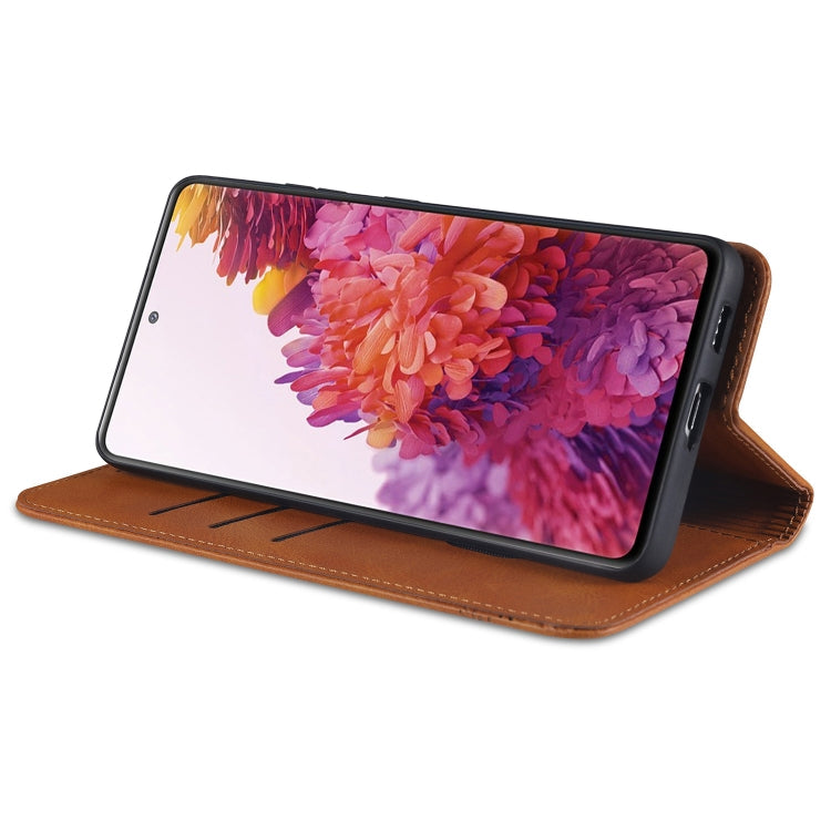 AZNS Magnetic Calf Texture Horizontal Flip Leather Case with Card Slots & Holder & Wallet, For Samsung Galaxy S21 Ultra 5G, For Huawei nova 8 5G, For Huawei nova 8 Pro 5G