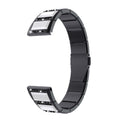 Stainless Steel Diamond Encrusted Replacement Watchbands, For Samsung Galaxy Watch 3 45mm, For Samsung Galaxy Watch Active2 44mm / Watch Active2 40mm / Watch Active, For Samsung Galaxy Watch 3 41mm