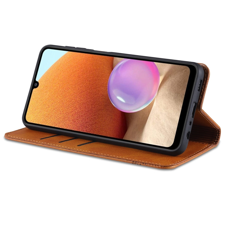 For Samsung Galaxy A32 5G AZNS Magnetic Calf Texture Horizontal Flip Leather Case with Card Slots & Holder & Wallet, For Samsung Galaxy A32 5G