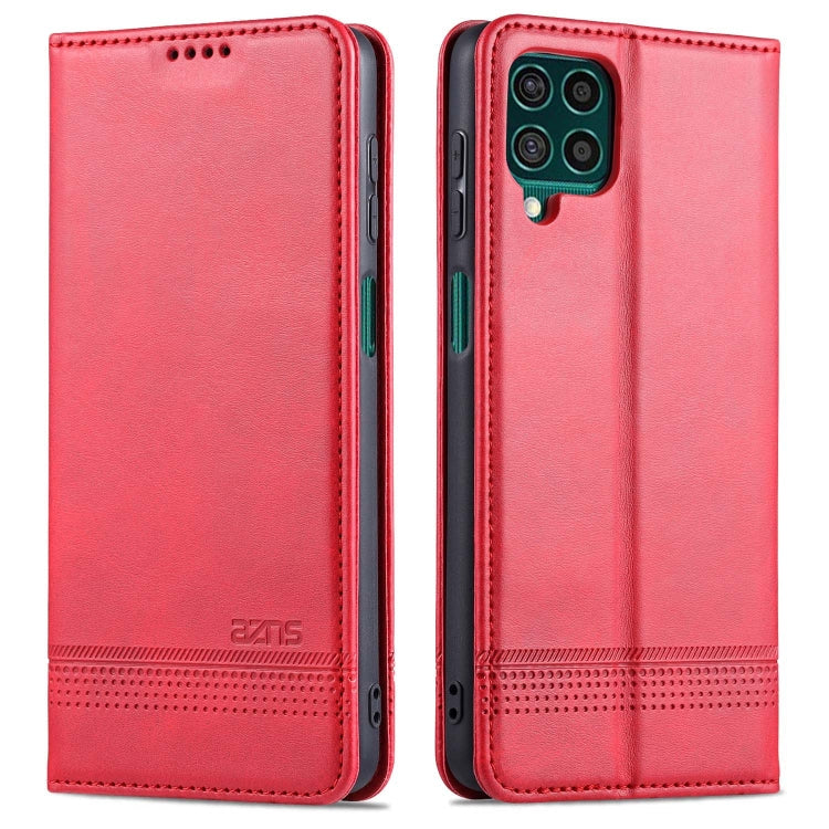 For Samsung Galaxy M62 / F62 AZNS Magnetic Calf Texture Horizontal Flip Leather Case with Card Slots & Holder & Wallet, For Samsung Galaxy M62 / F62