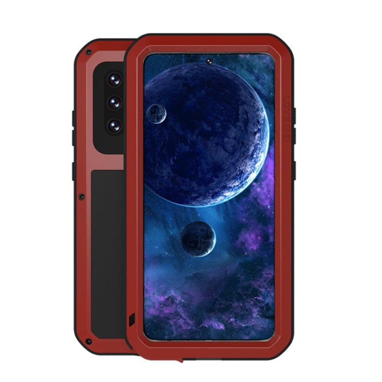 LOVE MEI Metal Shockproof Waterproof Dustproof Protective Case with Glass, For Samsung Galaxy A32 5G, For Samsung Galaxy A52 5G / 4G, For Samsung Galaxy S21 5G, For Samsung Galaxy A42