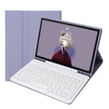YT11B Detachable Candy Color Skin Feel Texture Round Keycap Bluetooth Keyboard Leather Case For iPad Air 4 2020 / Air 5 2022 / Pro 11 inch 2022 / 2021 / 2020 / 2018(White Ice), For iPad Air 4 2020 / Air 5 2022 / Pro 11 inch 2022 / 2021 / 2020 / 2018   ...
