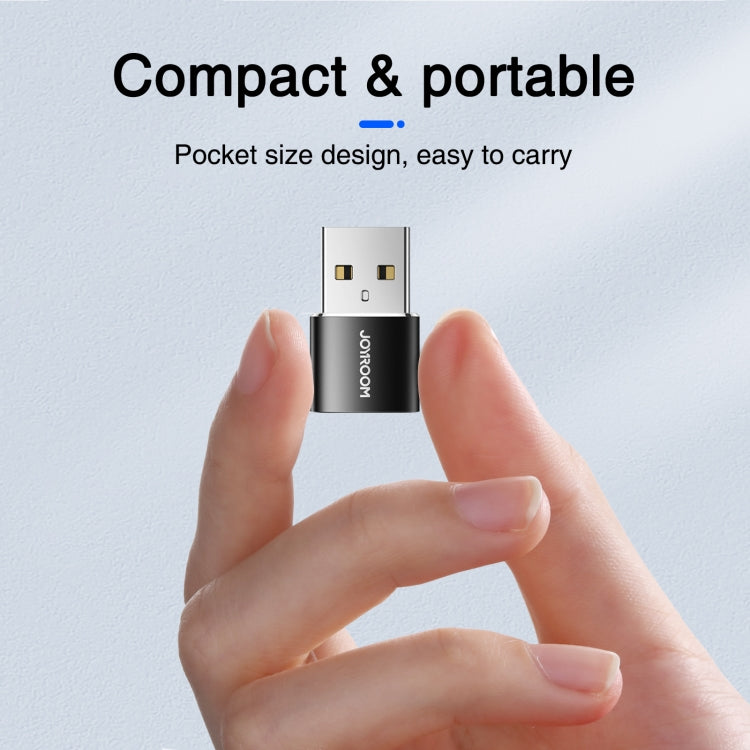 JOYROOM S-H152 3A USB-A-Stecker auf USB-C / Type-C-Buchse OTG-Adapter, S-H152