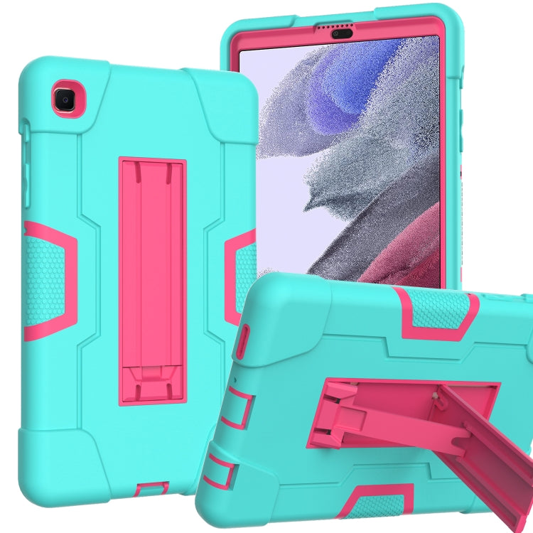 Contrast Color Robot Shockproof Silicone + PC Protective Case with Holder, For Samsung Galaxy Tab A7 Lite T225, For Samsung Galaxy Tab A7 10.4 (2020)
