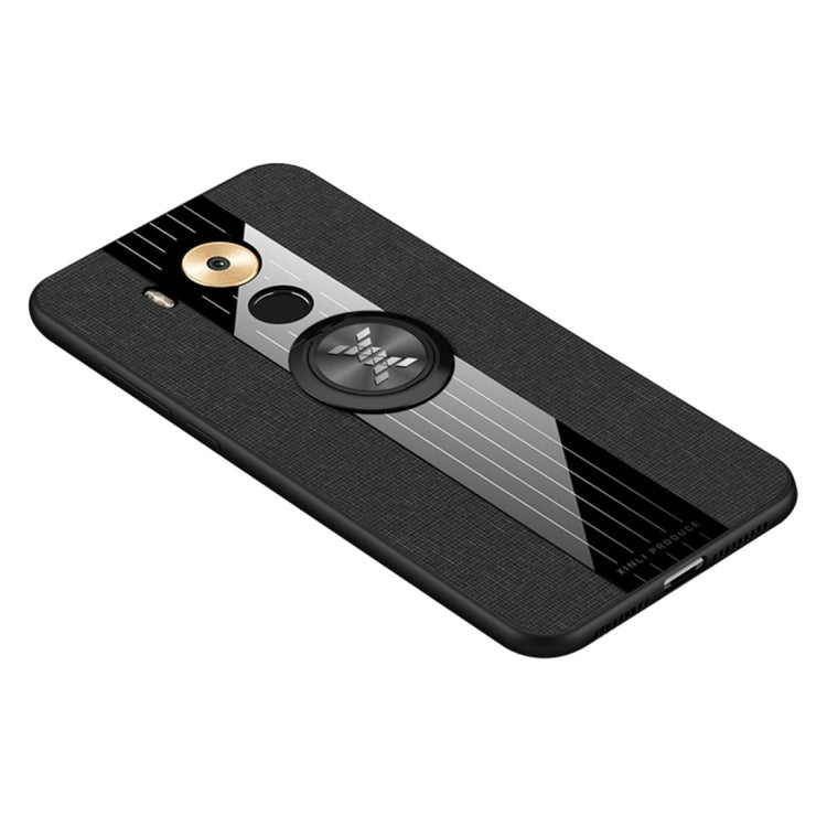 XINLI Stitching Cloth Textue Shockproof TPU Protective Case with Ring Holder, For Huawei Mate 8, For Huawei Mate 9, For Huawei Mate 10, For Huawei Mate 10 Pro, For Huawei Mate 20