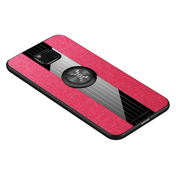 XINLI Stitching Cloth Textue Shockproof TPU Protective Case with Ring Holder, For Huawei P30, For Huawei P30 Lite, For Huawei P30 Pro, For Huawei Mate 20 Pro