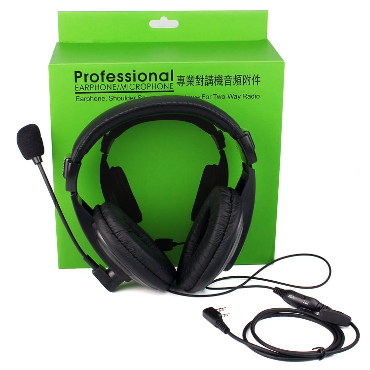 RETEVIS R-114 2 Pin K Head VOX Headset  Earphone Microphone, R-114