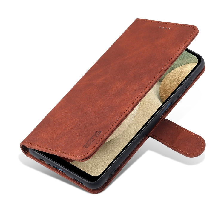 AZNS Skin Feel Calf Texture Horizontal Flip Leather Case with Card Slots & Holder & Wallet, For Samsung Galaxy A12 5G, For Samsung Galaxy A52 5G / 4G, For Samsung Galaxy A72 5G / 4G, For Samsung Galaxy S20 FE