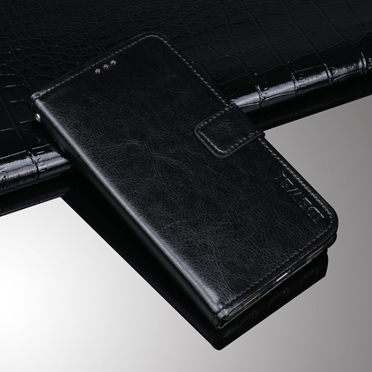 idewei Crazy Horse Texture Horizontal Flip Leather Case with Holder & Card Slots & Wallet, For Samsung Galaxy F12, For Samsung Galaxy F52 5G, For Sharp Aquos R6