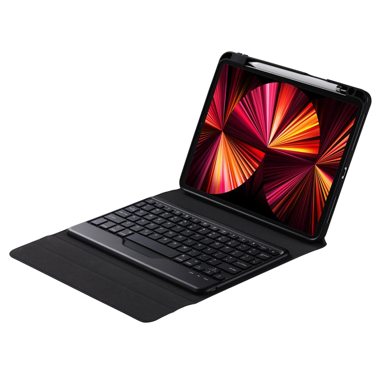 B011 Splittable Bluetooth Keyboard Leather Case with Triangle Holder & Pen Slot, For iPad 9.7 2018 & 2017 / Pro 9.7 / Air 2, For iPad 10.2 2020 & 2019 / Pro 10.5 inch / Air 3 10.5 inch                                                                    ...