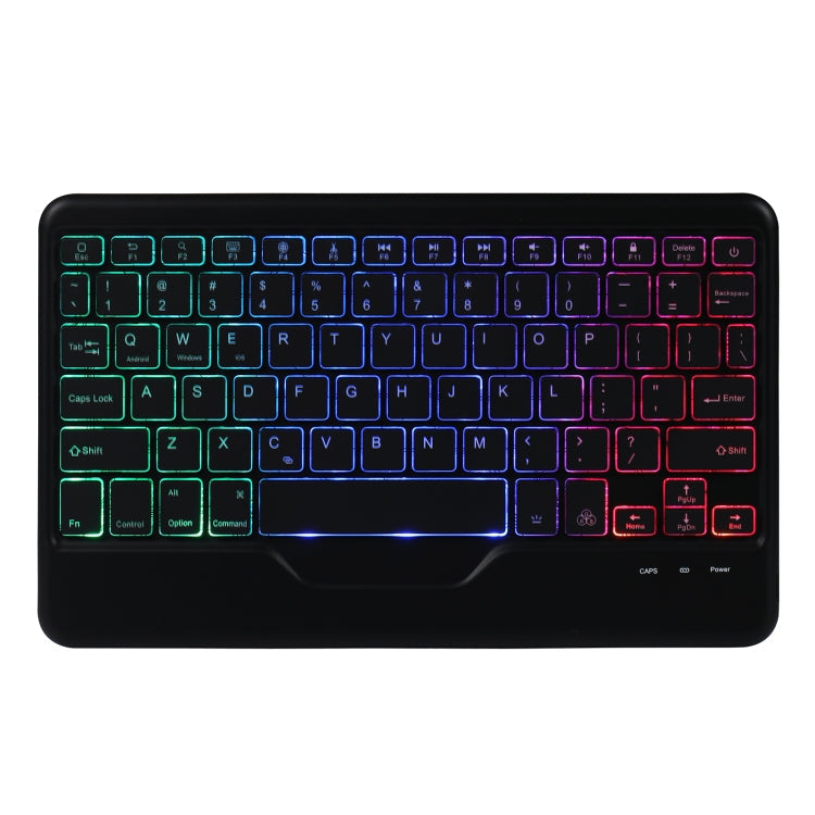 B011S Splittable Backlight Bluetooth Keyboard Leather Case with Triangle Holder & Pen Slot, For iPad 9.7 2018 & 2017 / Pro 9.7 / Air 2, For iPad 10.2 2020 & 2019 / Pro 10.5 inch / Air 3 10.5 inch                                                         ...